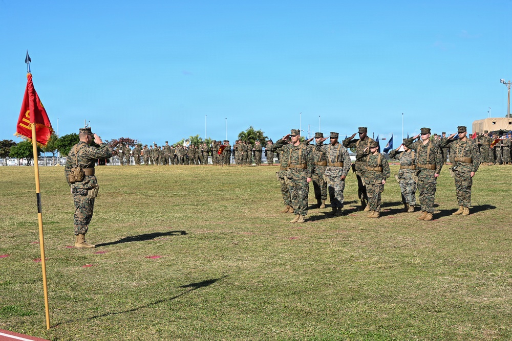 3rd Maintenance Battalion Change of Command Ceremony
