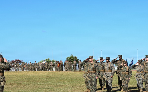 3rd Maintenance Battalion Change of Command Ceremony