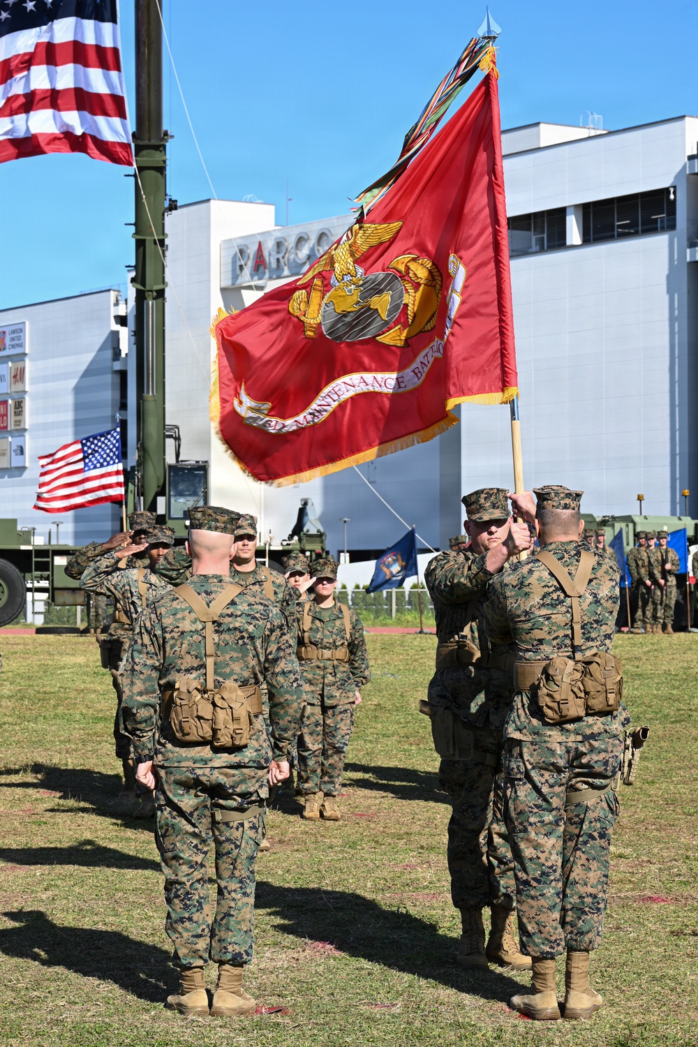 3rd Maintenance Battalion Change of Command Ceremony