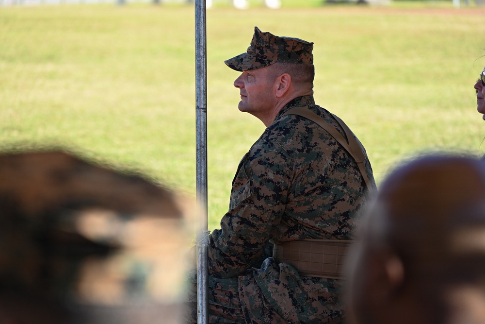 3rd Maintenance Battalion Change of Command Ceremony