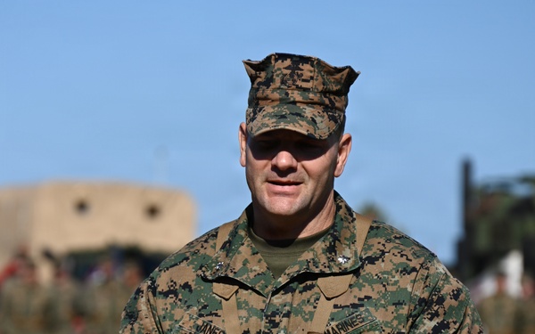 3rd Maintenance Battalion Change of Command Ceremony