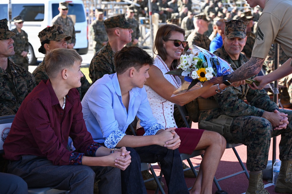 3rd Maintenance Battalion Change of Command Ceremony