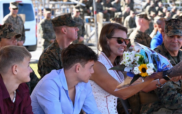 3rd Maintenance Battalion Change of Command Ceremony