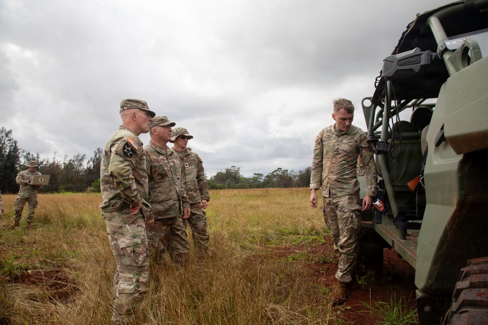 Senior U.S. Army leaders tour the Jungle Medicine Course