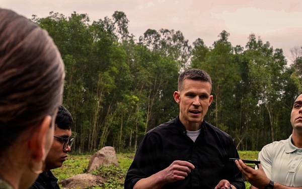 31st MEU | U.S. Marines, Sailors Honor Legacy of Operation Swift During Battlefield Visit in Vietnam