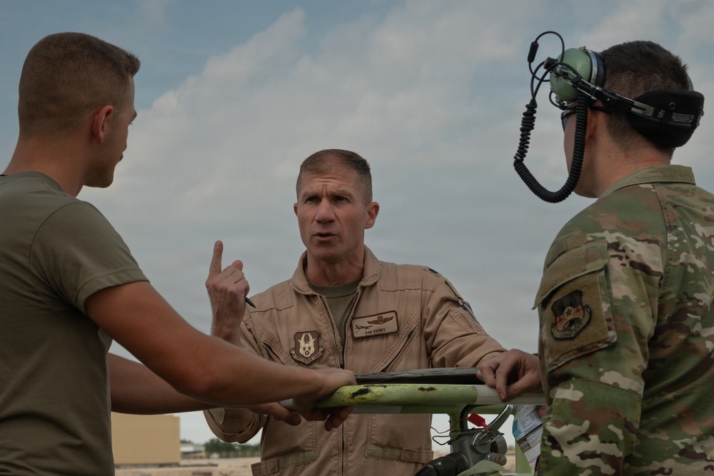 74th EARS conducts aerial refueling mission within CENTCOM AOR