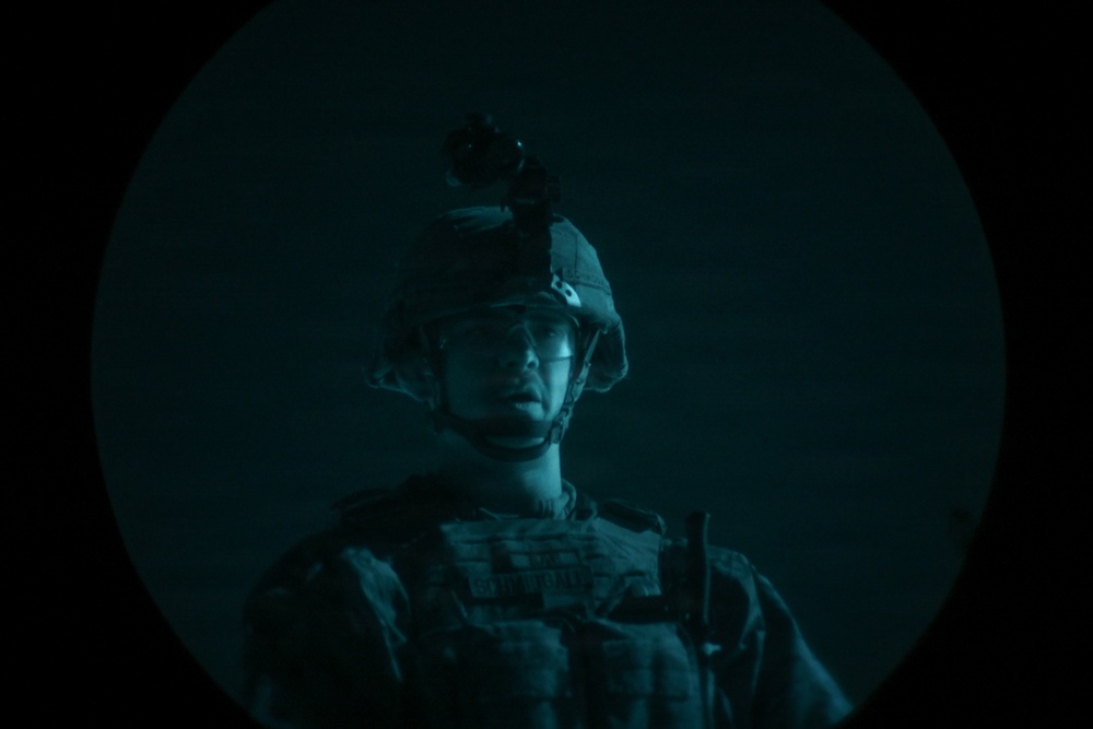 M4 Carbine Night Fire Fimiliarization Excercise