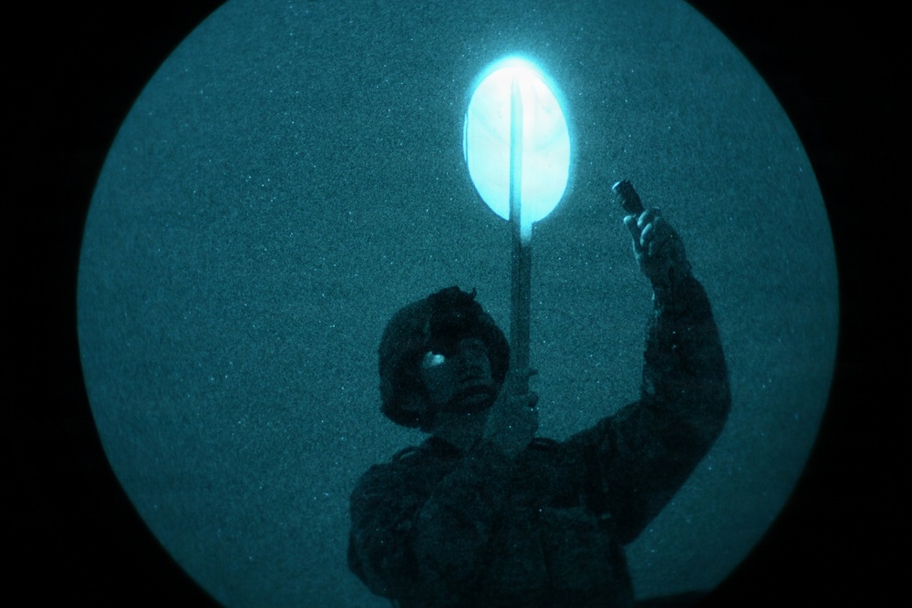 M4 Carbine Night Fire Fimiliarization Excercise