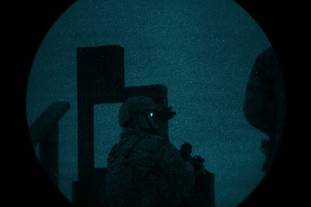 M4 Carbine Night Fire Fimiliarization Excercise