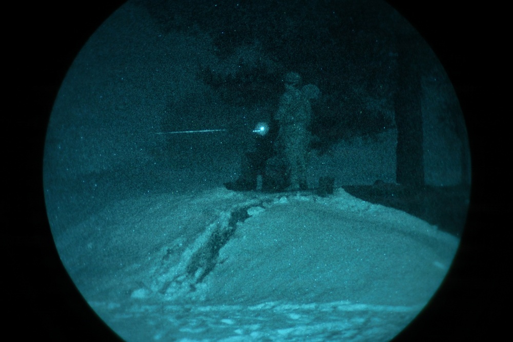 M4 Carbine Night Fire Fimiliarization Excercise