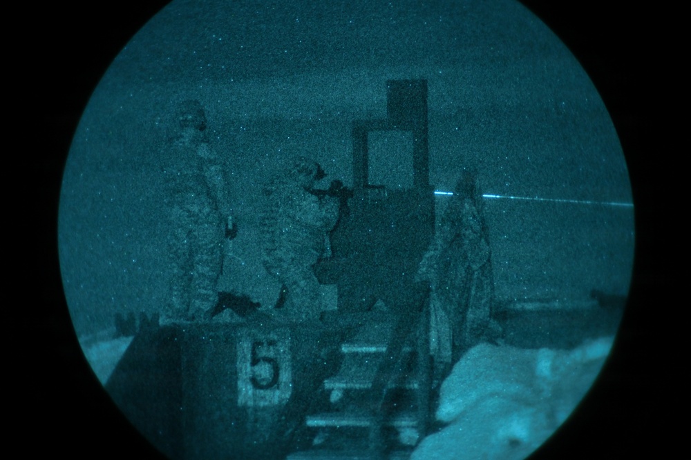 M4 Carbine Night Fire Fimiliarization Excercise