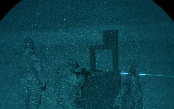 M4 Carbine Night Fire Fimiliarization Excercise