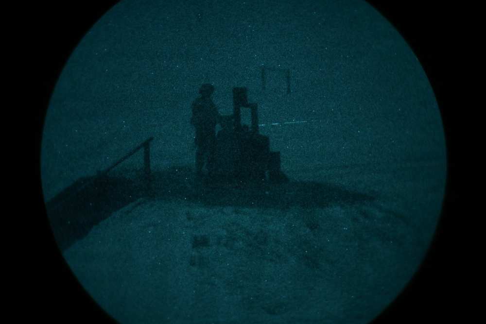 M4 Carbine Night Fire Fimiliarization Excercise