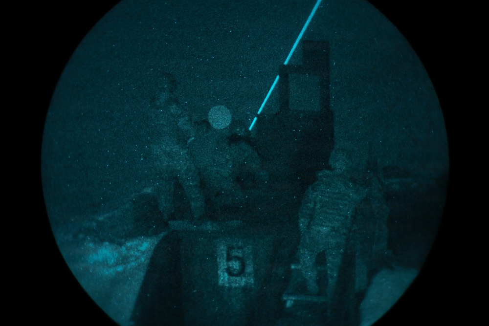 M4 Carbine Night Fire Fimiliarization Excercise