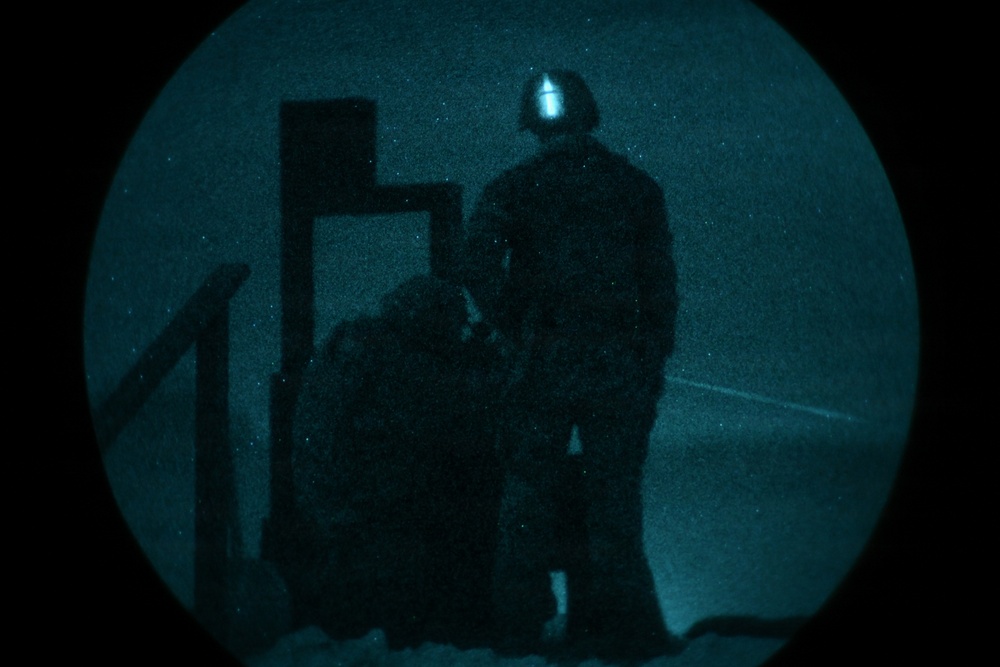 M4 Carbine Night Fire Fimiliarization Excercise