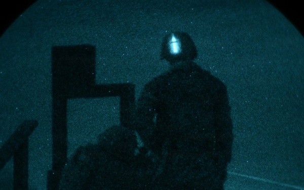 M4 Carbine Night Fire Fimiliarization Excercise