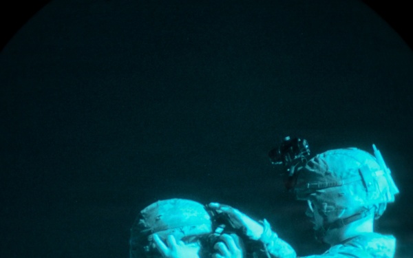 M4 Carbine Night Fire Fimiliarization Excercise