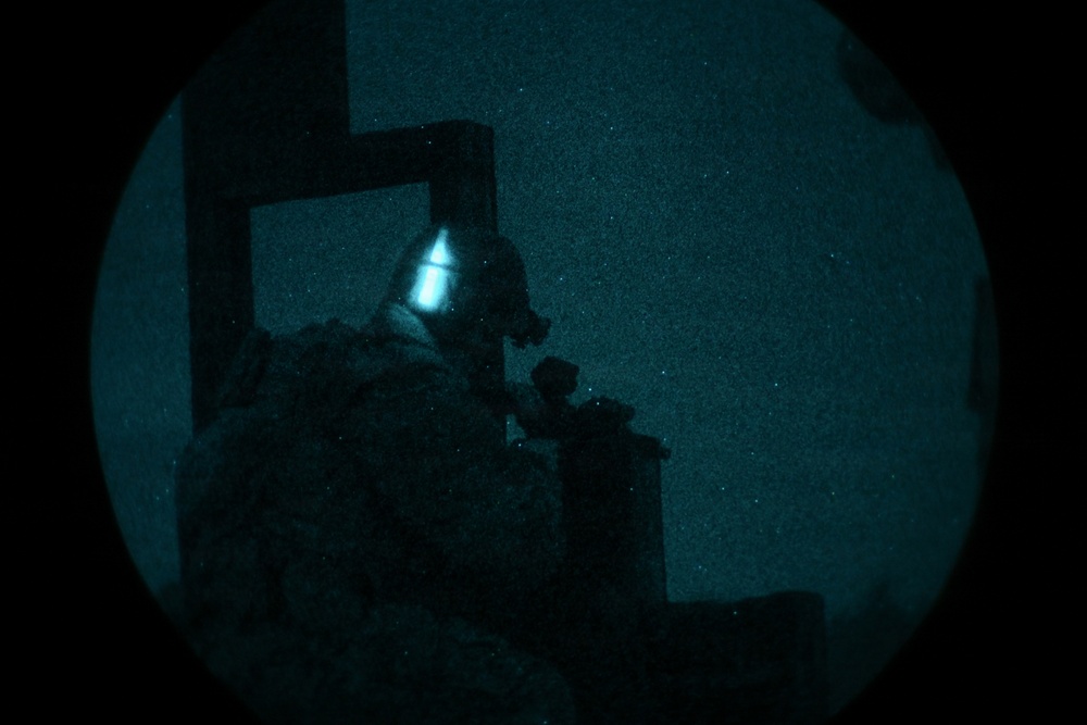 M4 Carbine Night Fire Fimiliarization Excercise