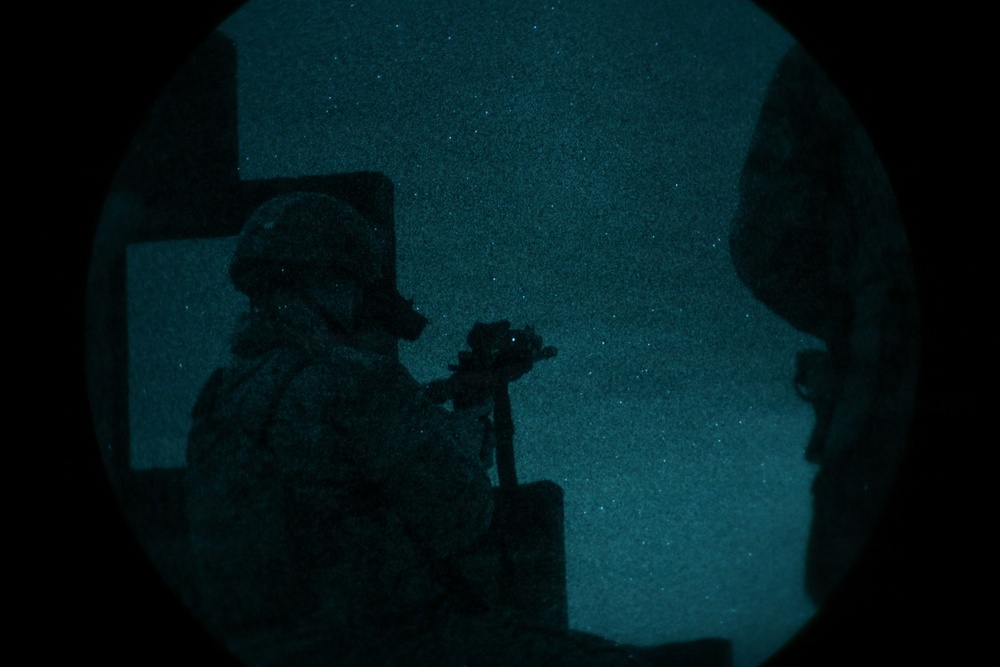 M4 Carbine Night Fire Fimiliarization Excercise