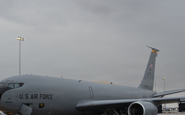 74th EARS conducts aerial refueling mission within CENTCOM AOR