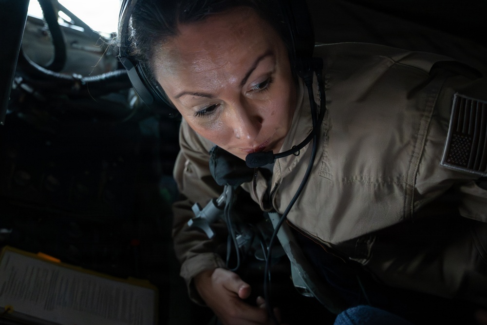 74th EARS conducts aerial refueling mission within CENTCOM AOR&amp;#xA;