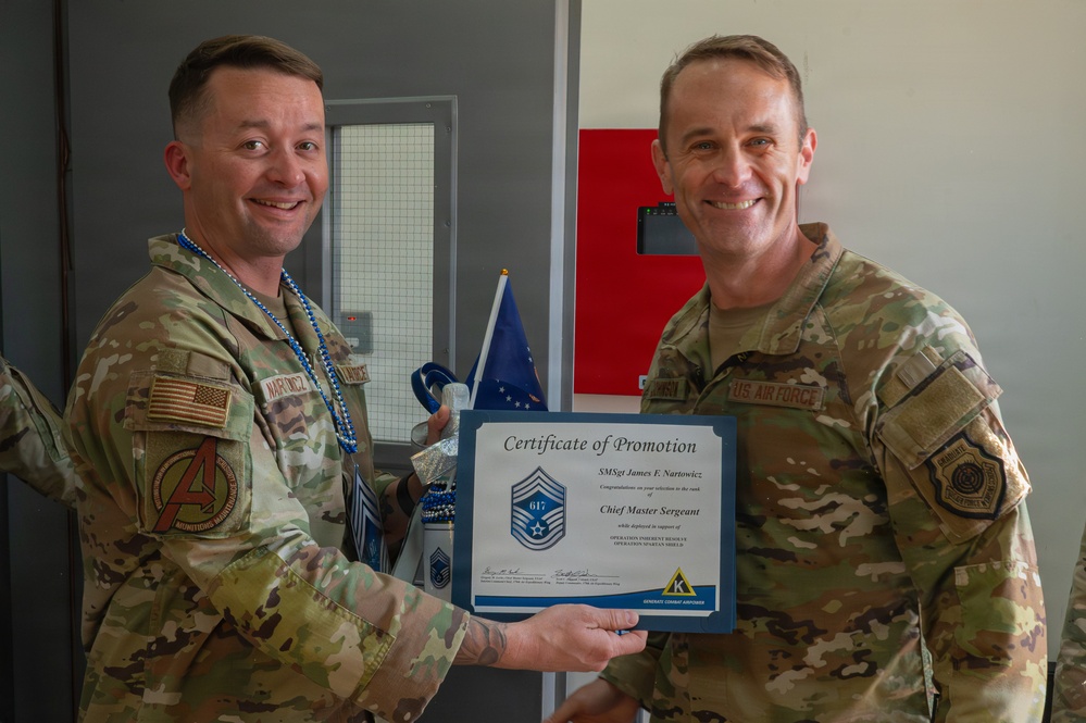 AFCENT celebrates chief selects