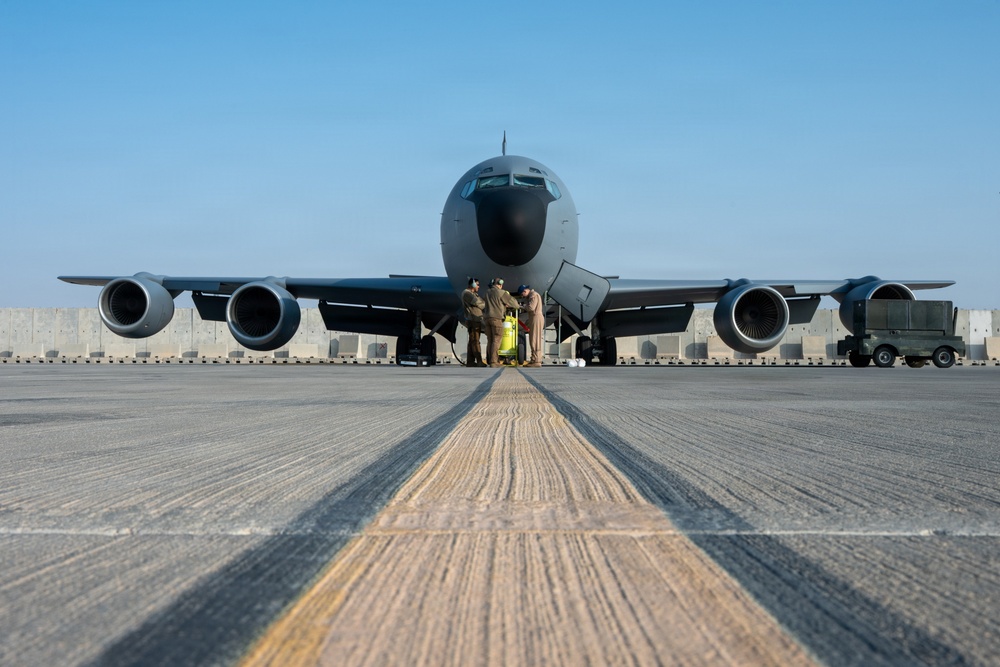 74th EARS conducts aerial refueling mission within CENTCOM&amp;#xA;