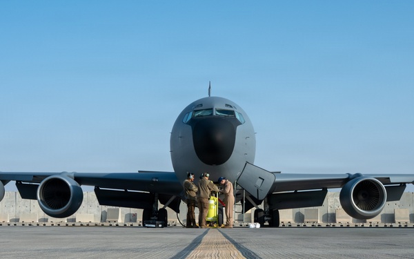 74th EARS conducts aerial refueling mission within CENTCOM&amp;#xA;