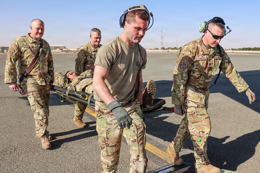 386th AEW Crash Rescue Exercise