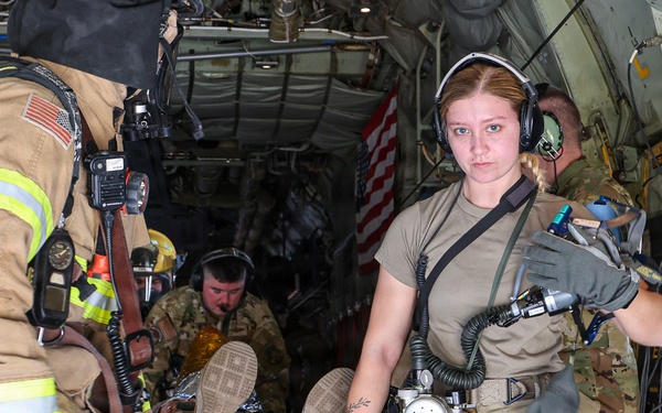 386th AEW Crash Rescue Exercise