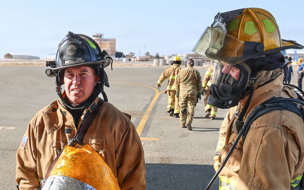 386th AEW Crash Rescue Exercise