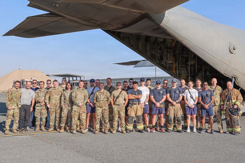 386th AEW Crash Rescue Exercise