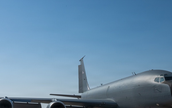 74th EARS conducts an air refueling mission within CENTCOM AOR