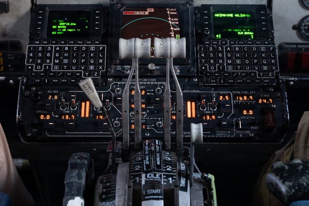 74th EARS conducts an air refueling mission within CENTCOM AOR