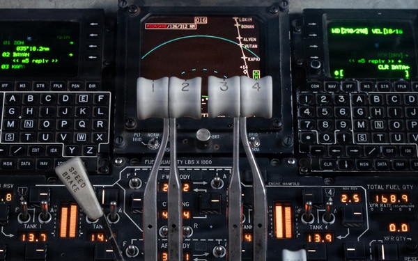 74th EARS conducts an air refueling mission within CENTCOM AOR