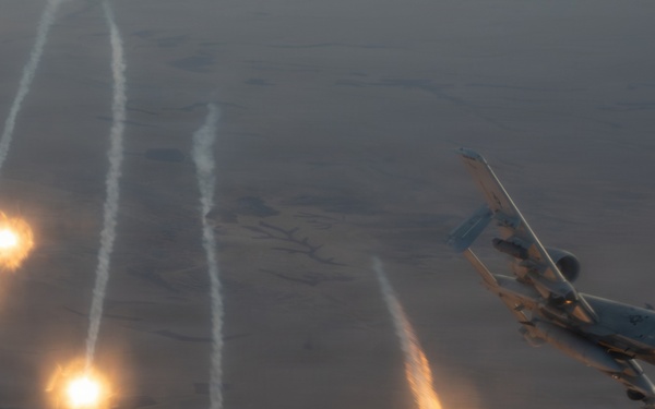 74th EARS conducts an air refueling mission within CENTCOM AOR