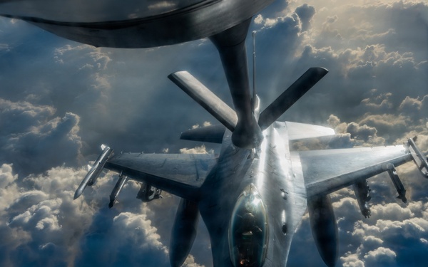 74th EARS conducts aerial refueling mission within CENTCOM