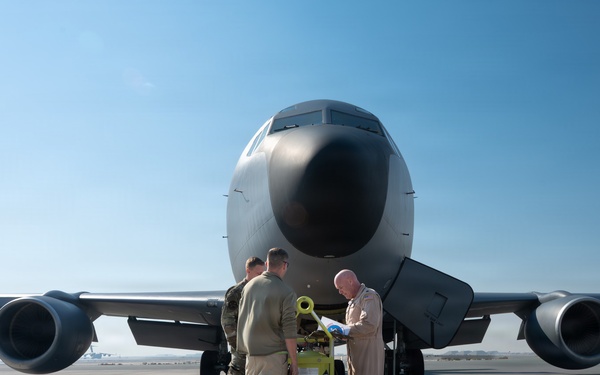 74th EARS conducts aerial refueling mission within CENTCOM&amp;#xA;