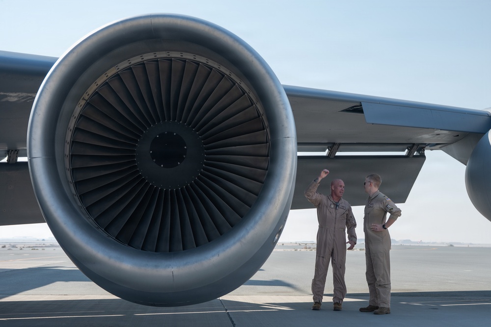 74th EARS conducts aerial refueling mission within CENTCOM