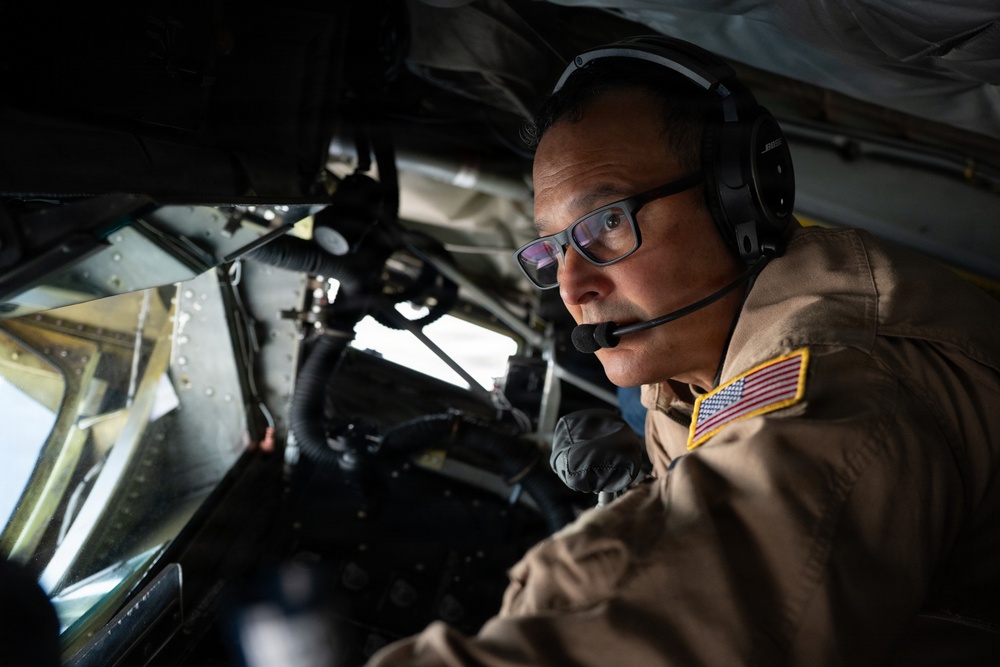 74th EARS conducts aerial refueling mission within CENTCOM