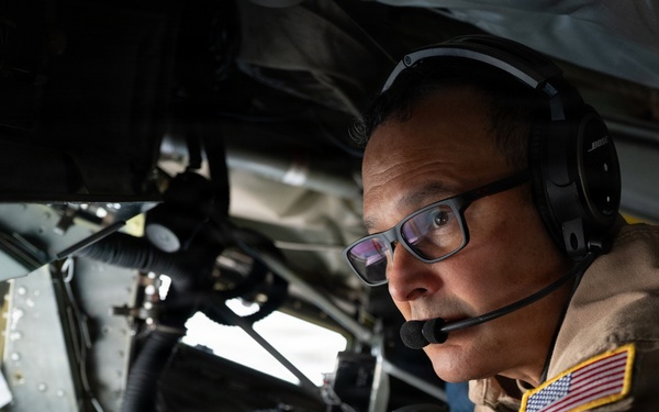 74th EARS conducts aerial refueling mission within CENTCOM