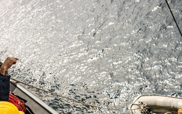 USS Iwo Jima Conducts Small Boat Operations