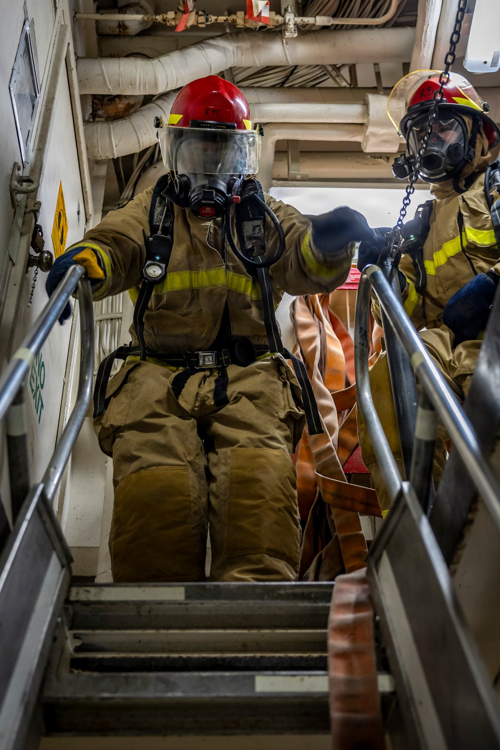 USS Iwo Jima Conducts Damage Control Training
