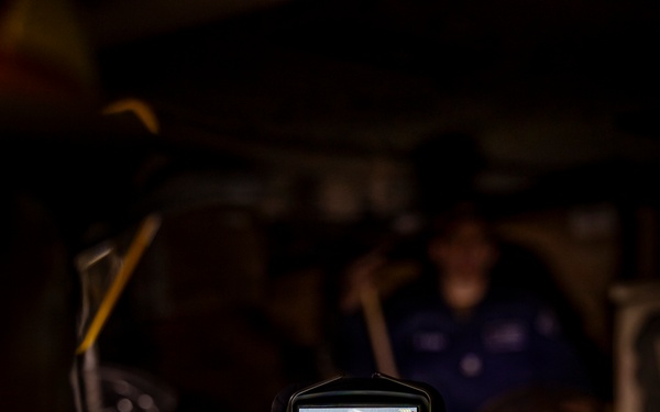 USS Iwo Jima Conducts Damage Control Training