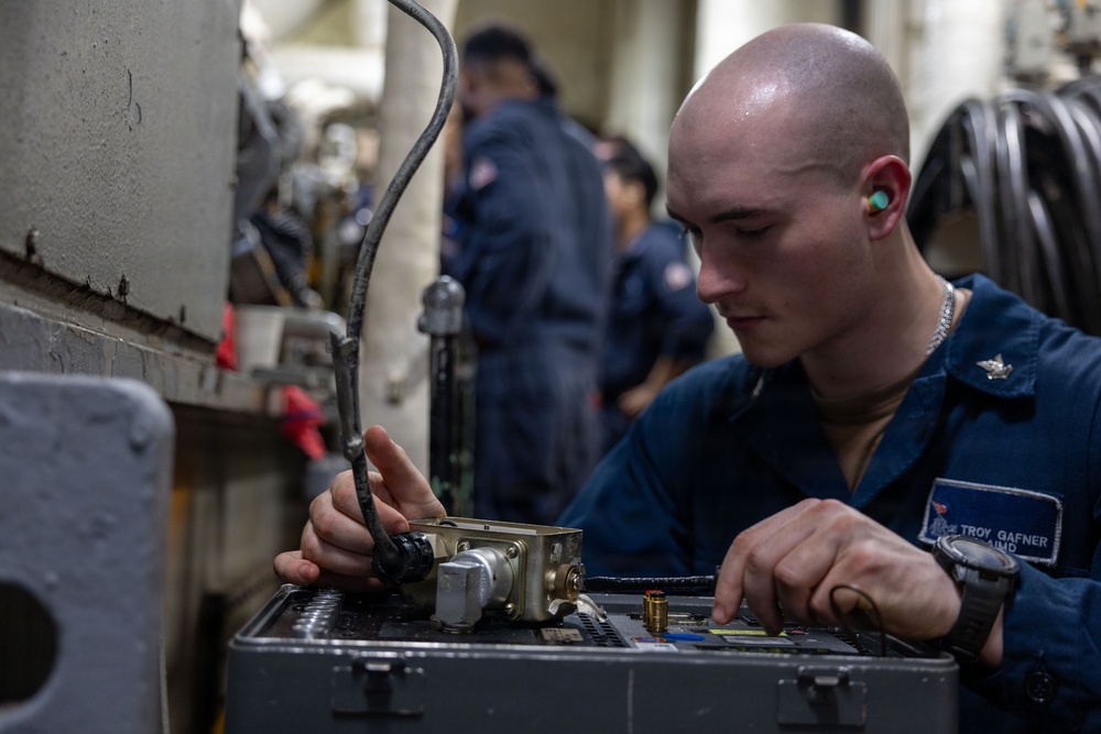 USS Iwo Jima's Calibration Lab
