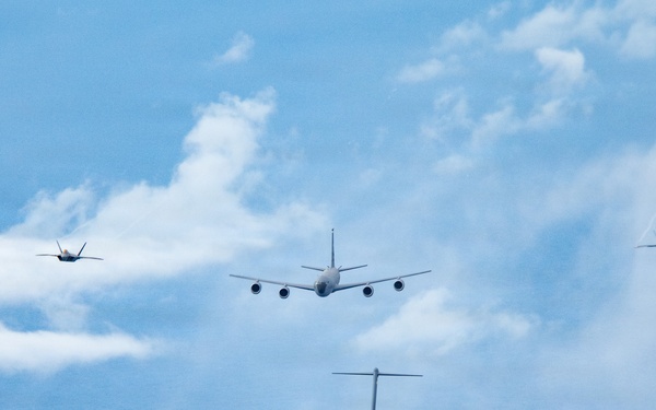 154th Operations Group Soars in Multi-Ship Formation