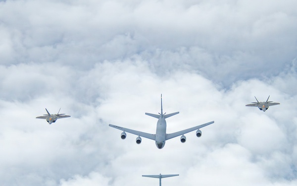 154th Operations Group Soars in Multi-Ship Formation