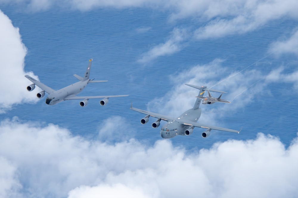 154th Operations Group Soars in Multi-Ship Formation