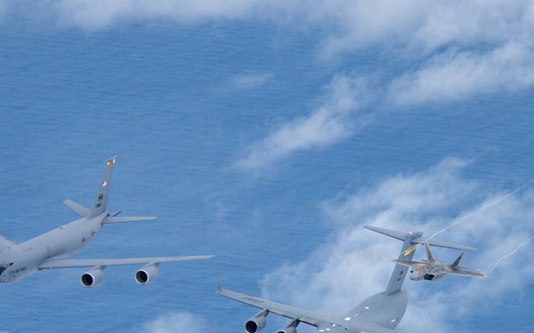 154th Operations Group Soars in Multi-Ship Formation