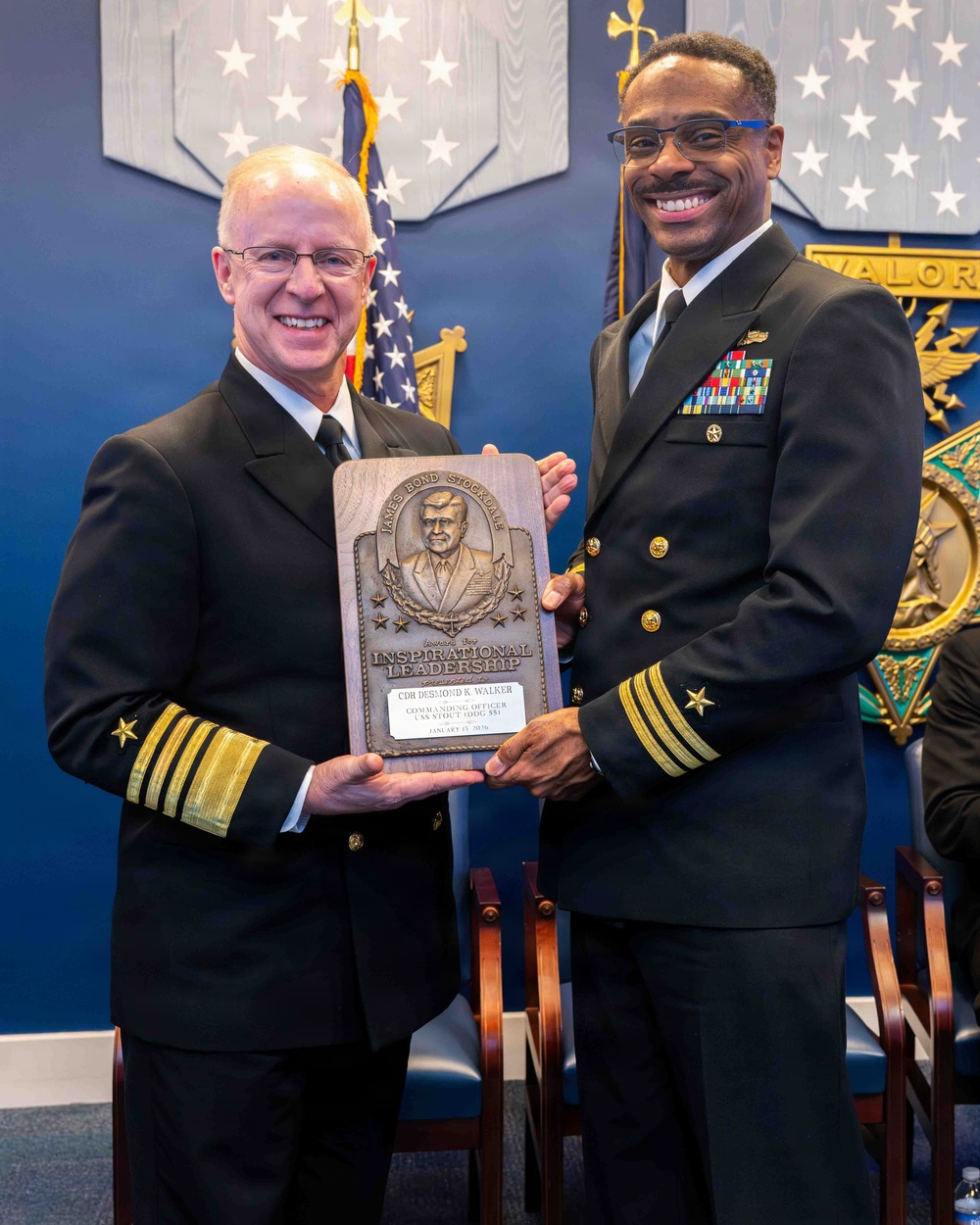 45th Annual Vice Admiral James Bond Stockdale Leadership Award